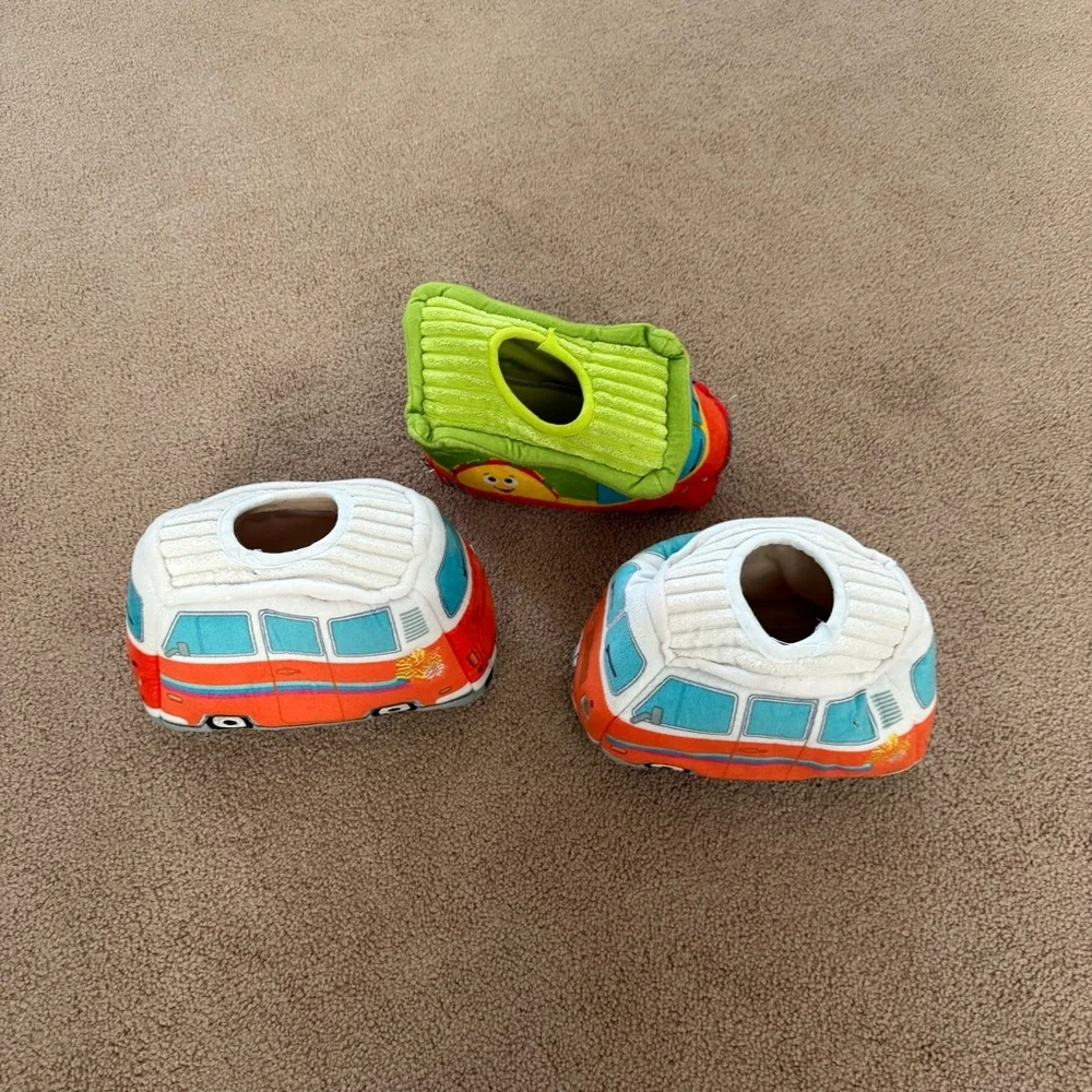 Outward Hound Taco Truck and Surf Van (2) Dog Toys Hide a Toy Puzzle